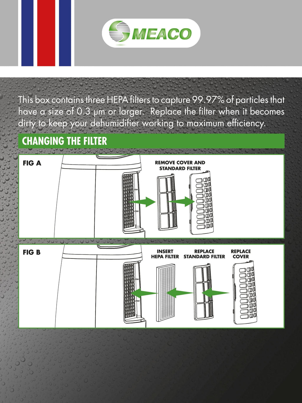 Meaco 12L Low Energy HEPA Filter Pack