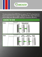 Meaco 12L Low Energy HEPA Filter Pack
