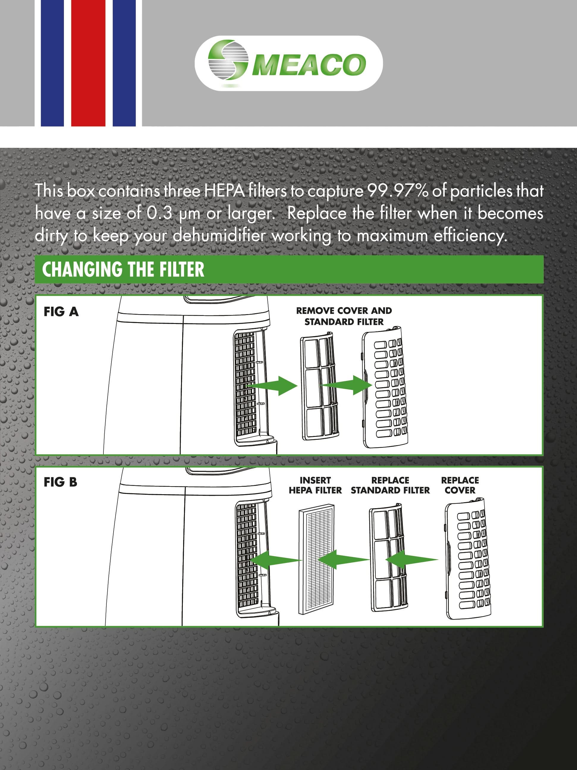 Meaco 12L Low Energy HEPA Filter Pack