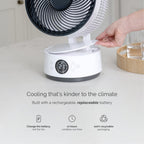 MeacoFan Sefte® 8" Portable Battery Air Circulator with Storage Bag