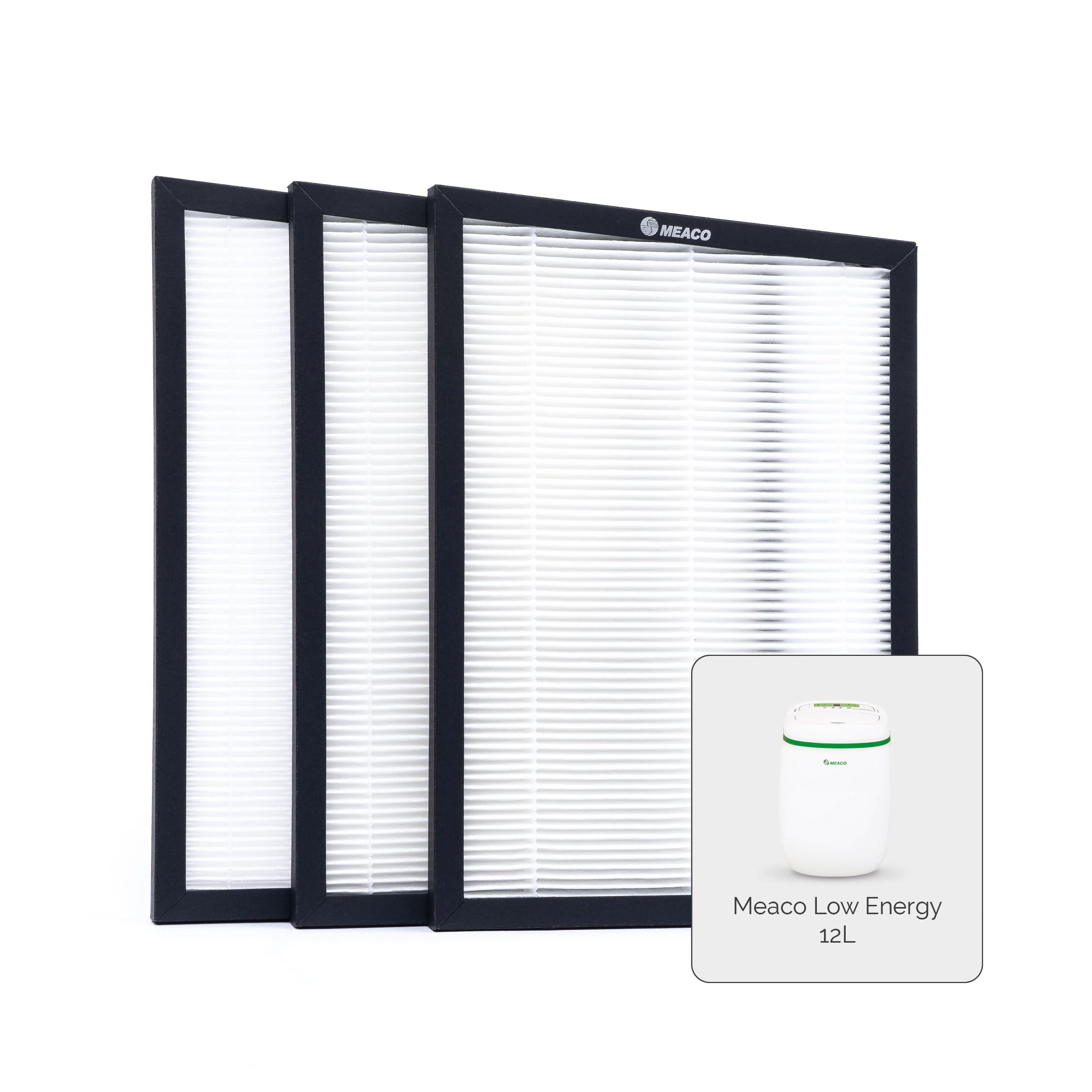 Meaco 12L Low Energy HEPA Filter Pack