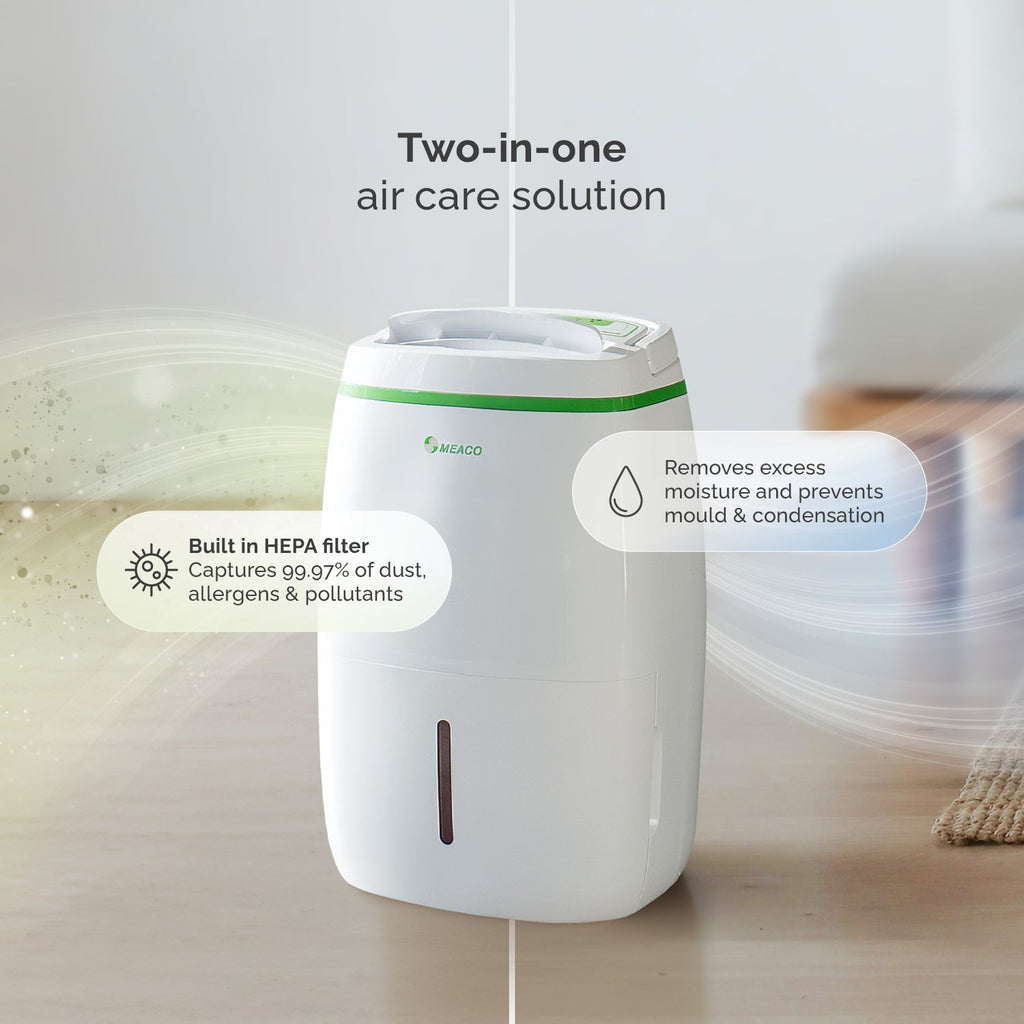 Meaco 12L Low Energy Dehumidifier and Air Purifier
