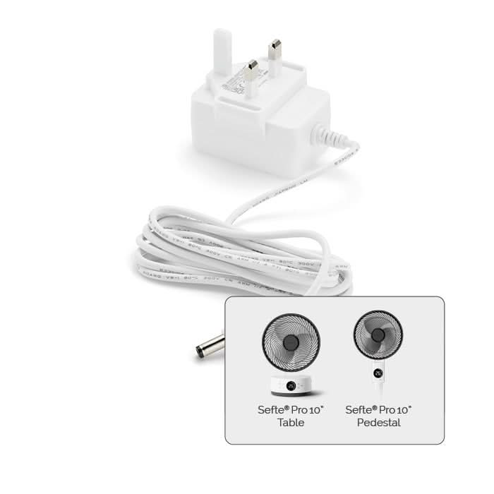 MeacoFan Sefte® Pro 10 Cable and Plug Set